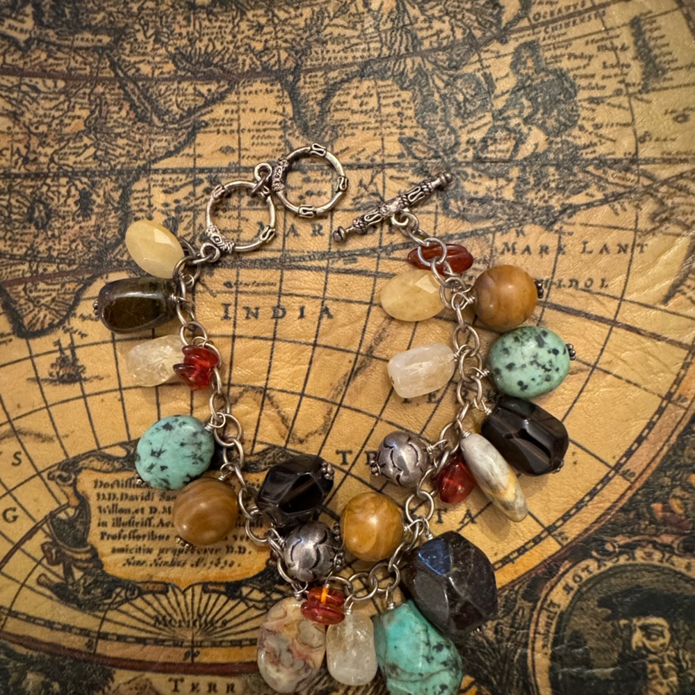 Silpada multi stone cha cha bracelet